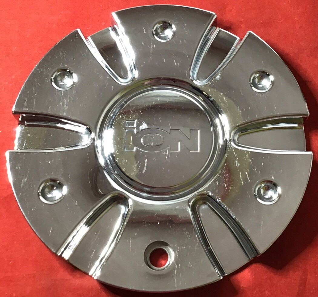 ONE USED ION Wheels Chrome Center Cap C10151-CAP CUSTOM AFTERMARKET 9134
