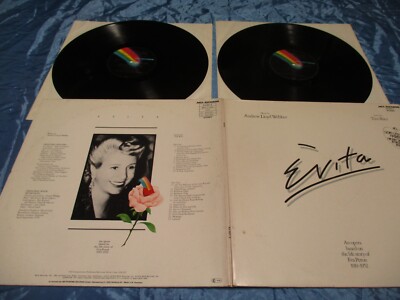 Evita , Oper , A.L. Webber , 2 - LP - Album 1976  , Schallplatte , Vinyl , # 951