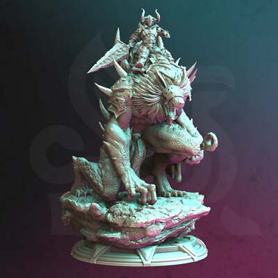 Morian Werewolf Rider - Denizens of Duskweave - DM Stash - Wargaming D&D DnD