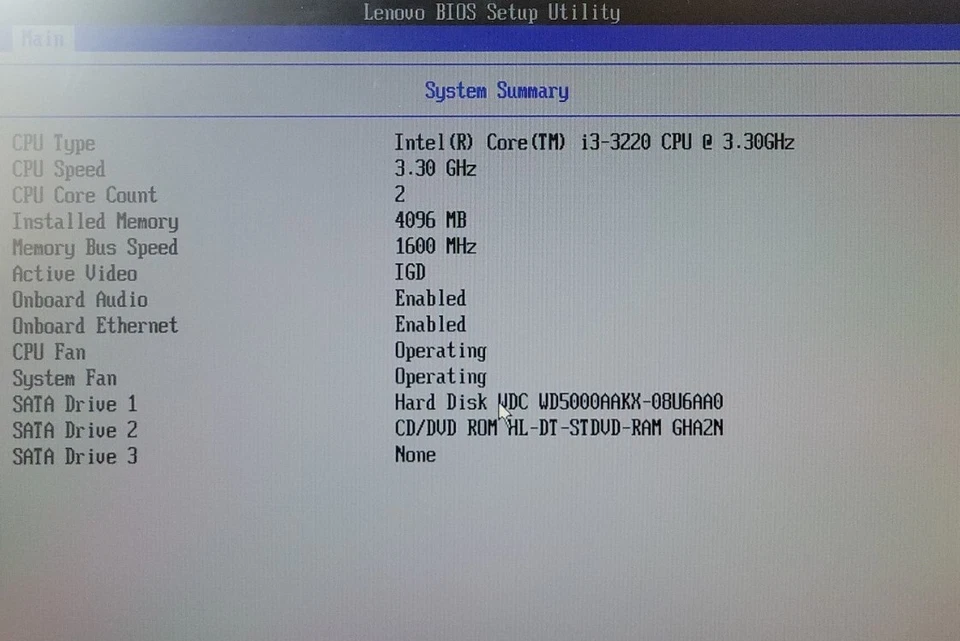 Lenovo ThinkCentre M72e SFF PC Intel Core i3-3220 3.30GHz 4GB RAM 500GB *No OS - Image 3 of 4