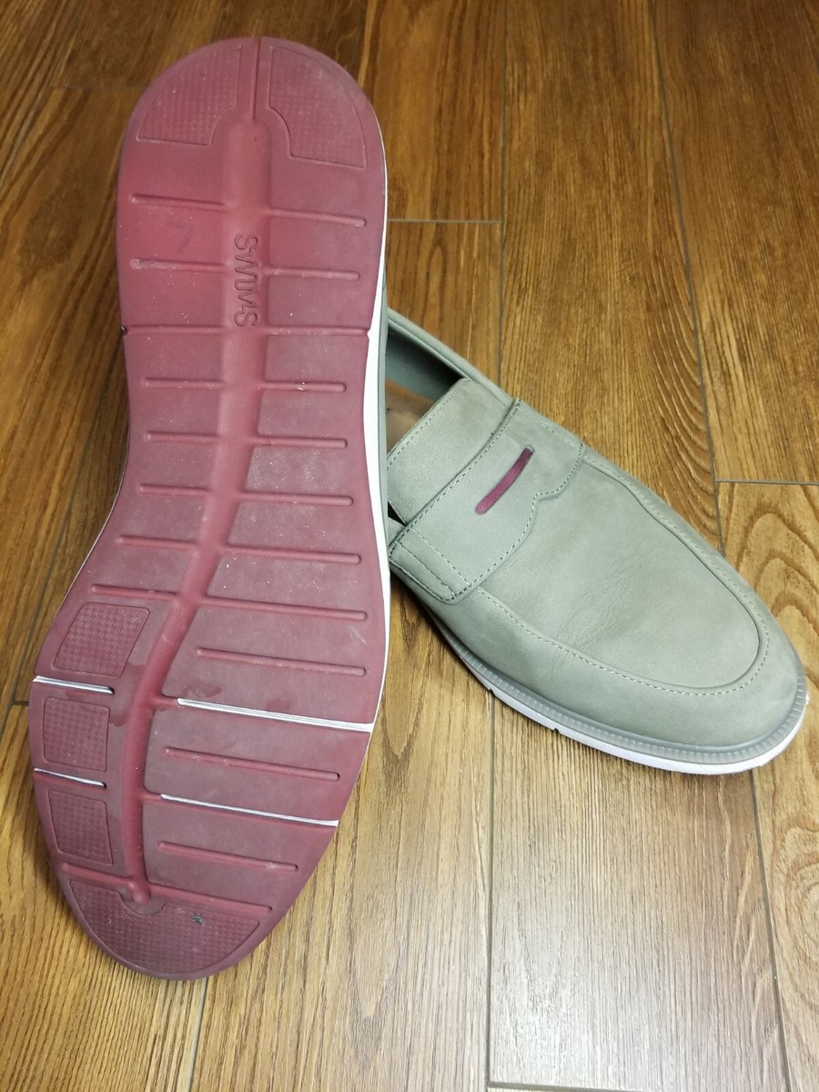 Swims Mens Olive Green Penny Loafers Size 13 | eBay display picture 2