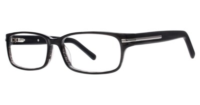 MODERN OPTICAL BMEC BIG BANG MEN'S EYEGLASSES 55-17-145 GRY/GUN WITH SOFT CASE
