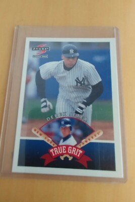 Derek Jeter 1997 New York Yankees Score Pinnacle rare baseball card 