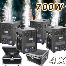 4PCS Cold Spark Firework Machine 700W DMX Effect Machine Stage DJ Event Party US