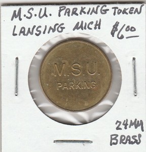 W-Token-Michigan-State-University-Parking-Token-24-MM-Brass