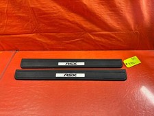02-06 Acura Rsx Black Floor Pillar Scuff Plate Set Pillars Left Right Oem 240