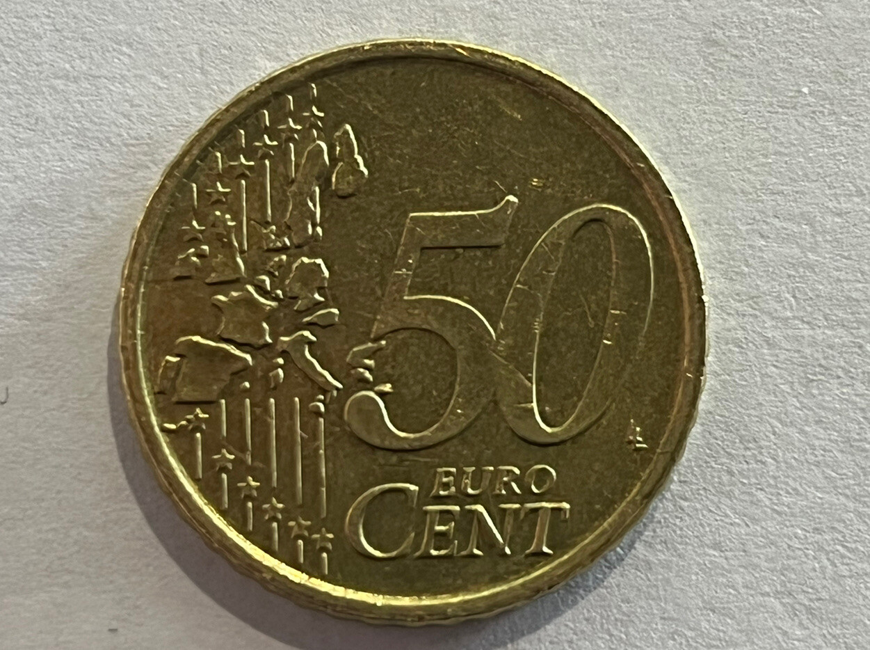 pièces de monnaie 50 Centimes euro ITALIE 2002 | eBay