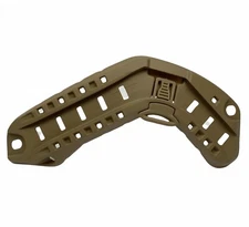 Coyote Brown Replacement Add-on ARC Rails For HHV ATE Gen 1 & 2 Ballistic Helmet