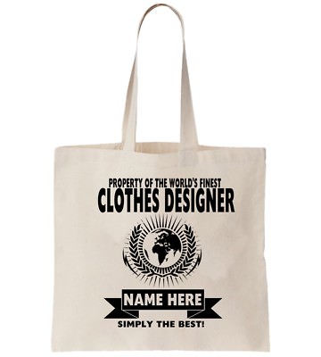 Kleidung Designer personalisierte Tragetasche Shopper Danke Amend Geburtstagsgeschenk