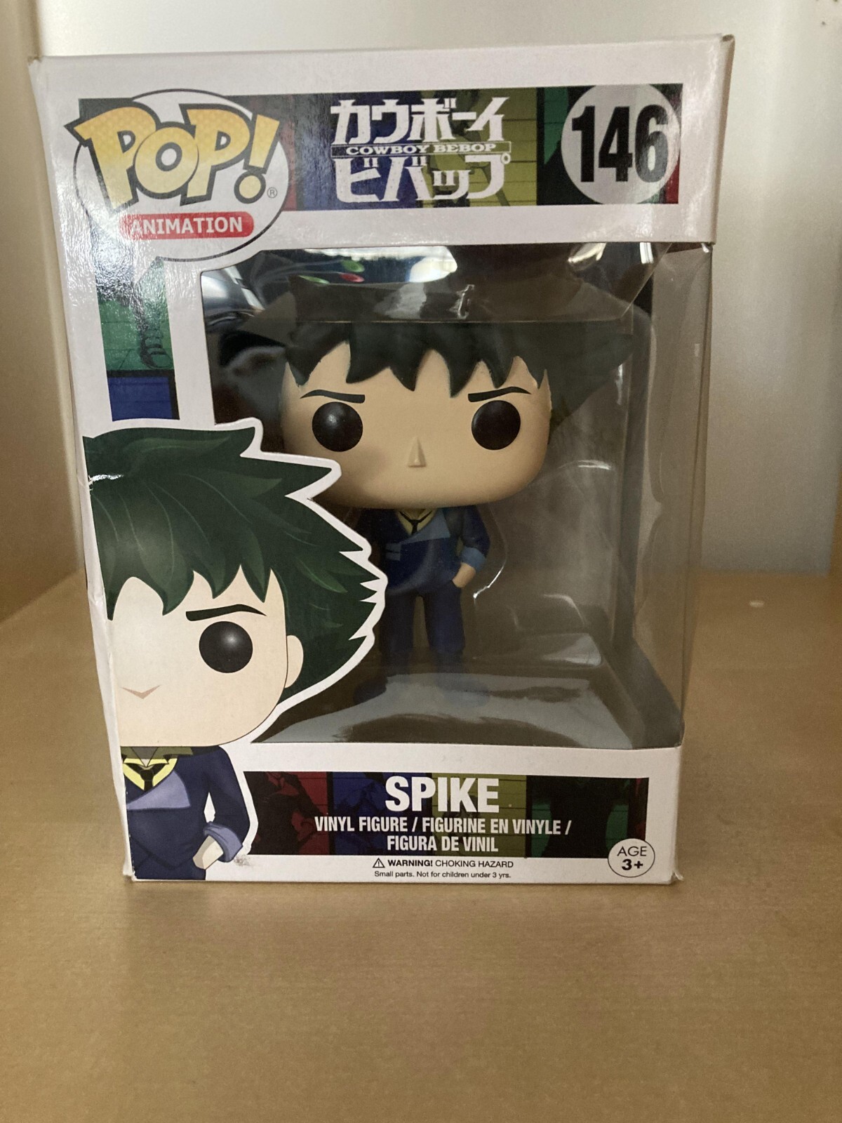 Funko Pop! Cowboy Bebop Spike Spiegel Pop Animation #146 Completo - Abovedado/Raro