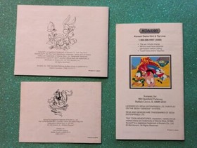 3 Tiny Toon Adventures Instruction Manual Booklet Lot Only NES Sega Gen Game Boy