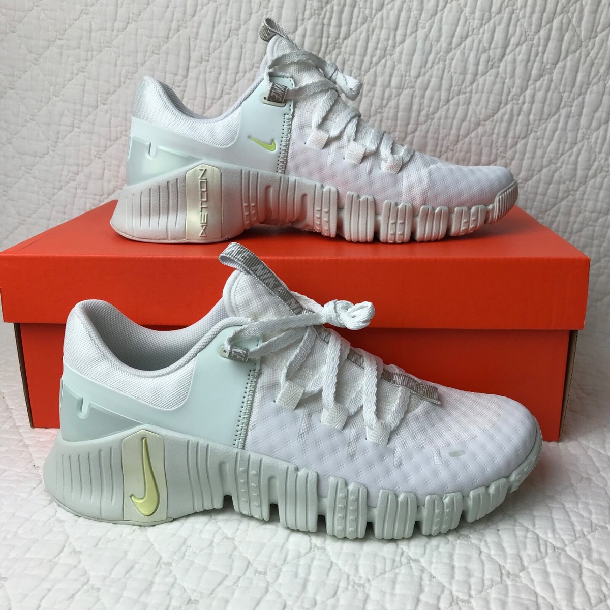 Nike Free Metcon 5 PRM Training Shoes Women's SZ 7.5 Lemon