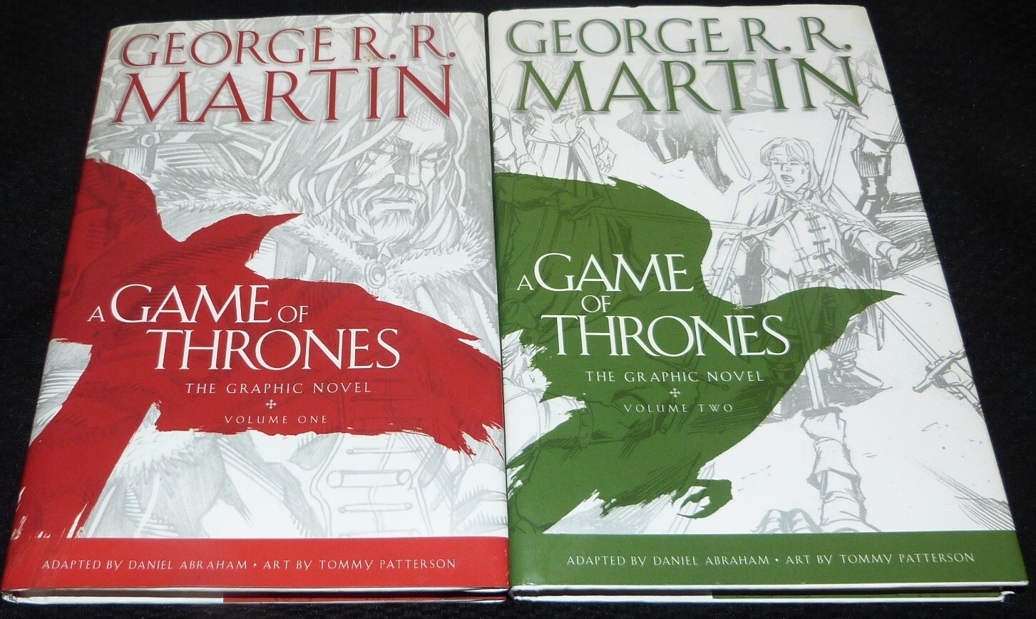 A GAME OF THRONES - THE GRAPHIC NOVEL - VOLUMES 1 & 2 - ART by TOMMY
