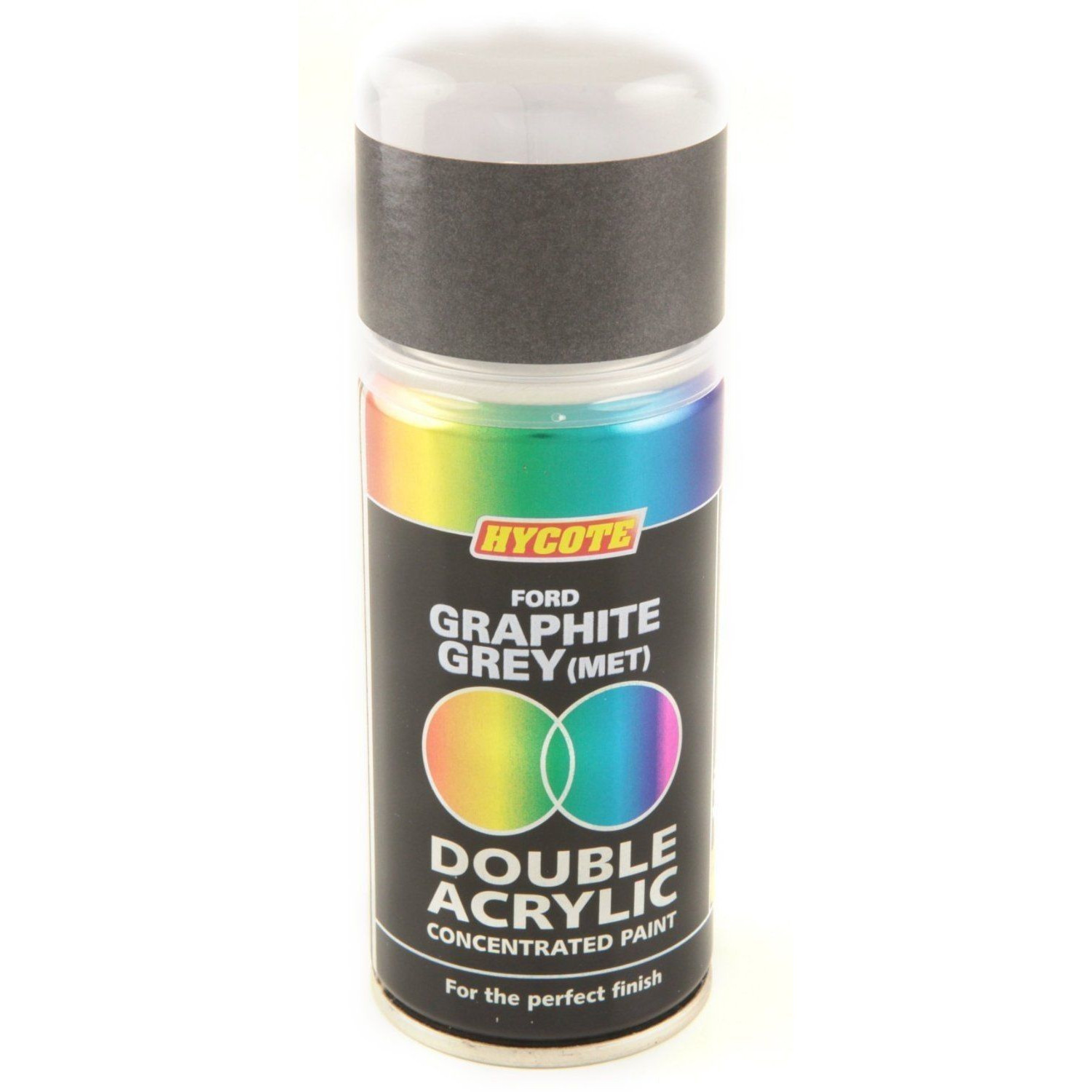 Hycote Ford Graphite Grey Metallic 150ml Double Acrylic Spray Paint Aerosol