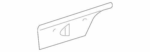 Relleno del parachoques delantero derecho para Ford F-250 F350 F450 F550 SD 2005-2007 (N/P OEM)