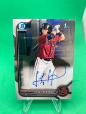 2022 Jorge Barrosa Bowman Chrome 1st Bowman AUTO Autograph RC Diamondbacks