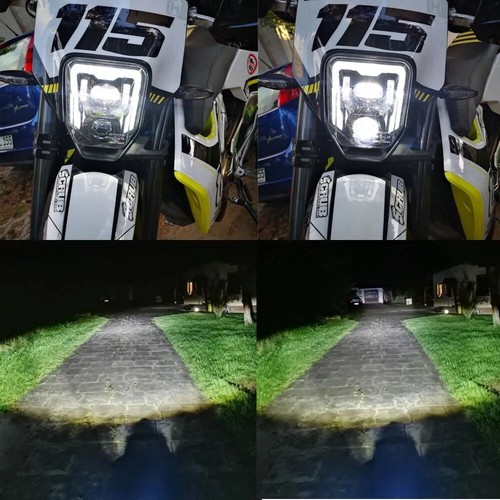 For Husqvarna 701 Enduro SuperMoto 501 300 450 350 250 LED Head Light DRL - Picture 11 of 11