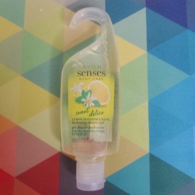 Avon Senses Body Care Lemon Blossom & Basil Hydrating Shower Gel 5 Fl Oz NEW