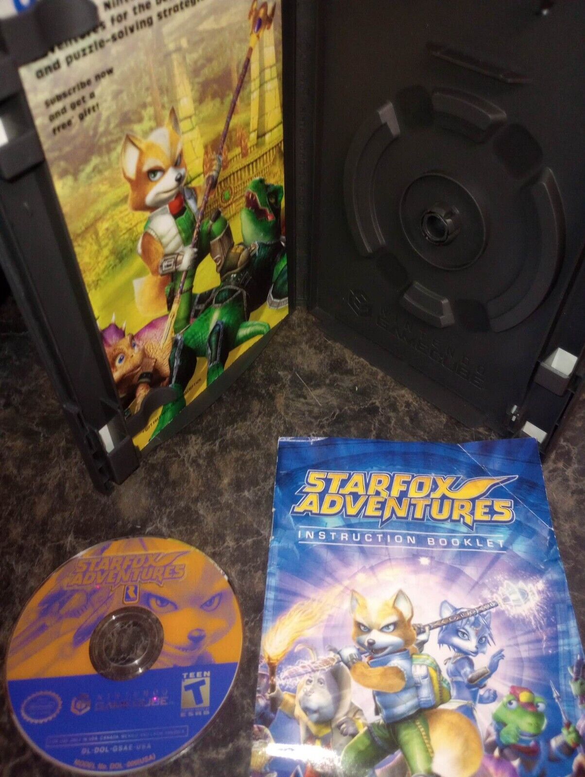 Starfox Adventures (Nintendo GameCube, 2002) for sale online