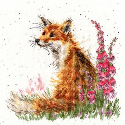 Bothy Threads Kreuzstich-Set ''Unter den Fingerhüten'', 26x26cm, XHD8, Zählmuster