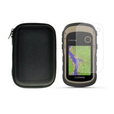 Portable Case Bag+Screen Protector for Garmin Etrex 32x 22x 30x 20x 10x 30 229x
