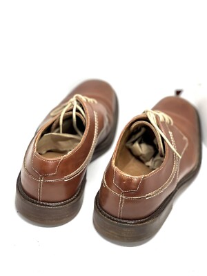 BOEMOS Brown Lace Up Leather Shoes Size 11.5 Boemos 4879 Men main image 3
