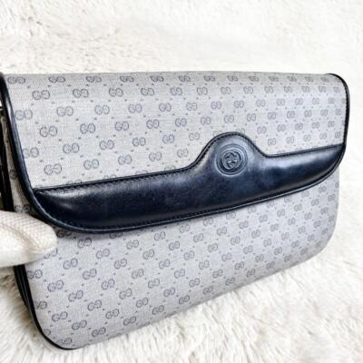 【GUCCI】Micro GG Clutch Bag Gucci Micro GG 2way Shoulder Bag Clutch Bag Authentic | eBay