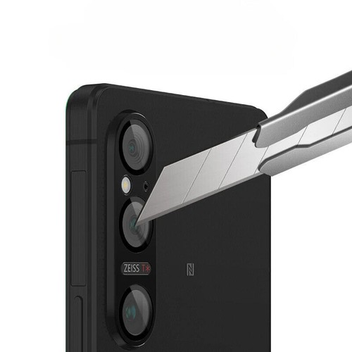 Metal Rear Camera Lens HD Tempered Glass Bezel Protector For Sony Xperia 1 VI V - Picture 5 of 17