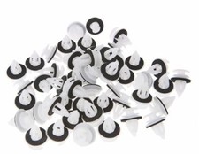 NEU - 50 Stück 8 mm Tür Panel Clips m. Dichtring für BMW E34 E36 E38 E39 E46 M3