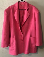 HOUSE OF CB Women's Pink Long Sleeve Jacket. Size 2XL.