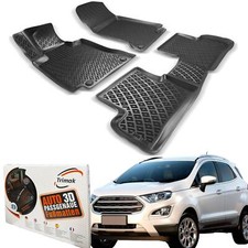 Trimak Autofußmatten kompatibel mit FORD EcoSport 2.Gen. ab 2012  Gummimatten