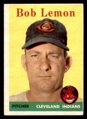 1958 Topps Baseball #2 Bob Lemon EX *g2