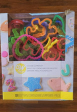 Wilton 101 Piece Cookie Cutter Set: Letters, Numbers, Animals, Holiday, Shapes