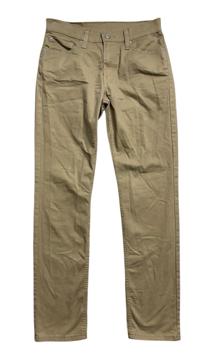 Levi's Pants Mens Size 29x31 Khaki 511 Modern Slim Fit Straight Leg 5-pocket