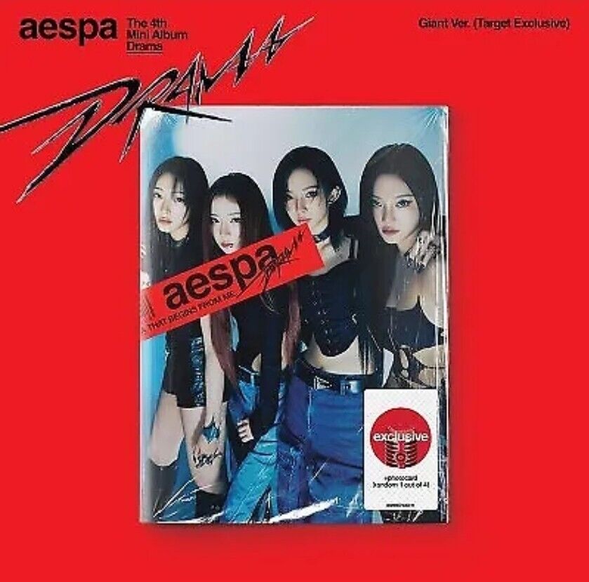 Aespa Drama CD Target Exclusive Edition with random Photo Card KPop.      214
