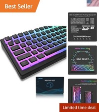All-In-One Keycap Set - 164 PBT Keys with Storage Box & Keycap Puller Included