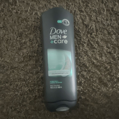 Dove Men+Care Ultra Mild Micromoisture Body & Face Wash, Lightly Scented 11.5oz
