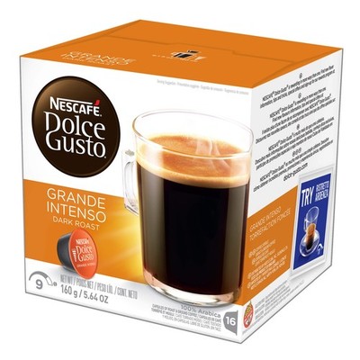 NESCAFÃƒâ ° Dolce Gusto Coffee Capsules, Grande Intenso, 48 Single Serve Pods...