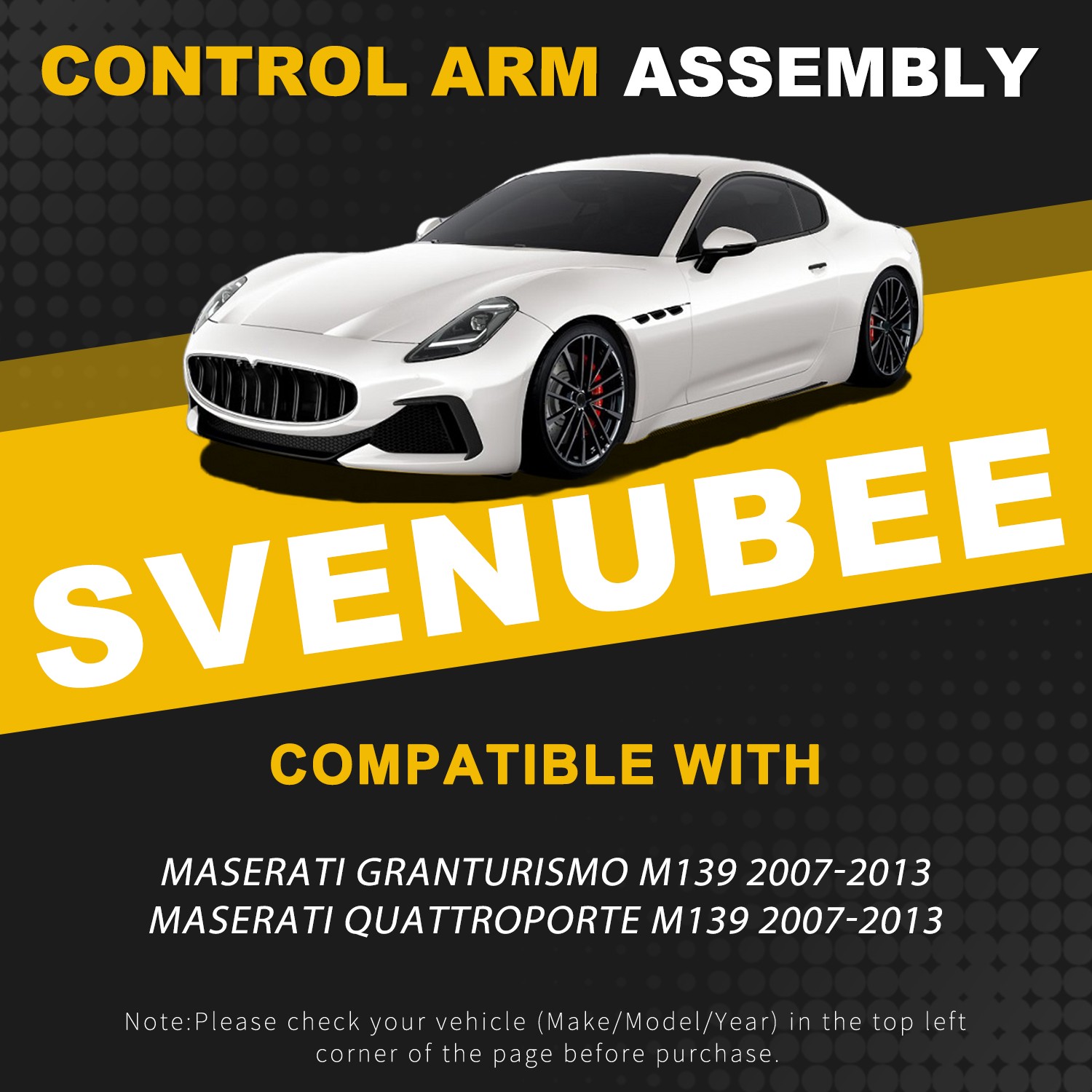 Front Suspension Control Arm Kit For 2008-2018 Maserati GranTurismo Quattroporte
