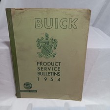 1954 Buick Product Service Bulletins Abridged Edition 118 Pages Original Oem 1954 Buick Product Service Bulletins Abridged Edition 118 Pages Original Oem