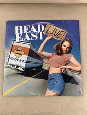 HEAD EAST Live! 1979 A&M Hard Rock DOUBLE LP VG+/EX