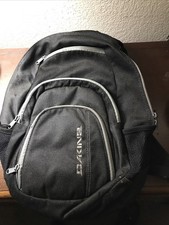 Dakine Duel 27L- Snowboard Skateboard Black Sport Backpack- Padded Pockets