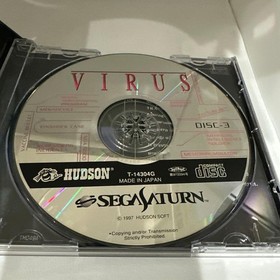VIRUS Sega Saturn Soft HUDSON