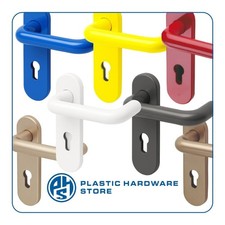 Coppia Maniglia Colorata per porta tagliafuoco in Nylon e anima in acciaio - PHS