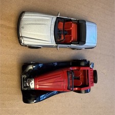 Welly 1:43 Jaguar SS-100 & XJS V12 Diecast Cars Silver Black Red Models
