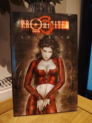 Luis Royo Prohibited Book 3 Hardcover Heavy Metal Fantasy Art Erotica