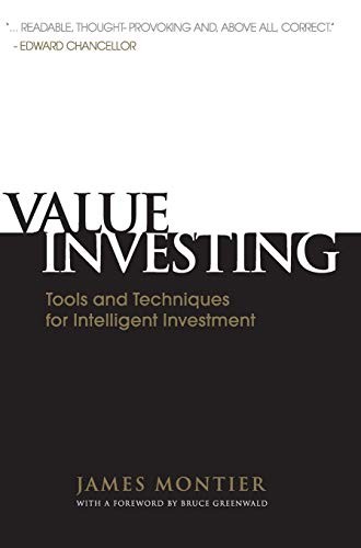 Value Investing: Tools And Technique..., Montier, James