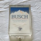 Busch Beer Clear Acrylic Draft Tap Handle/Knob w/ Threaded Insert — photo 2