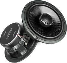 6.5-inch 2-Way Car Coaxial Speakers ? 60W RMS, 230W Peak, 4?, 40Hz-20kHz, Easy