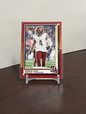 2025 PANINI DONRUSS #262 FRANKIE LUVU PRESS PROOF RED WASHINGTON COMMANDERS